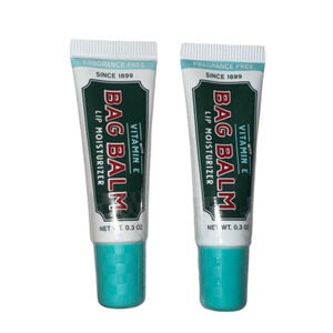 BAG BALM Lip Moisturizer with Vitamin E & Lanolin 0.3 oz Sealed